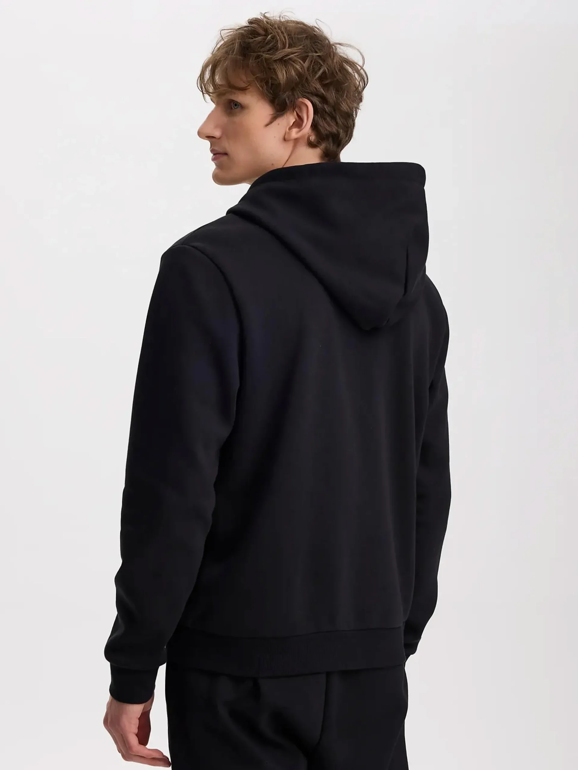 basic zip hood m