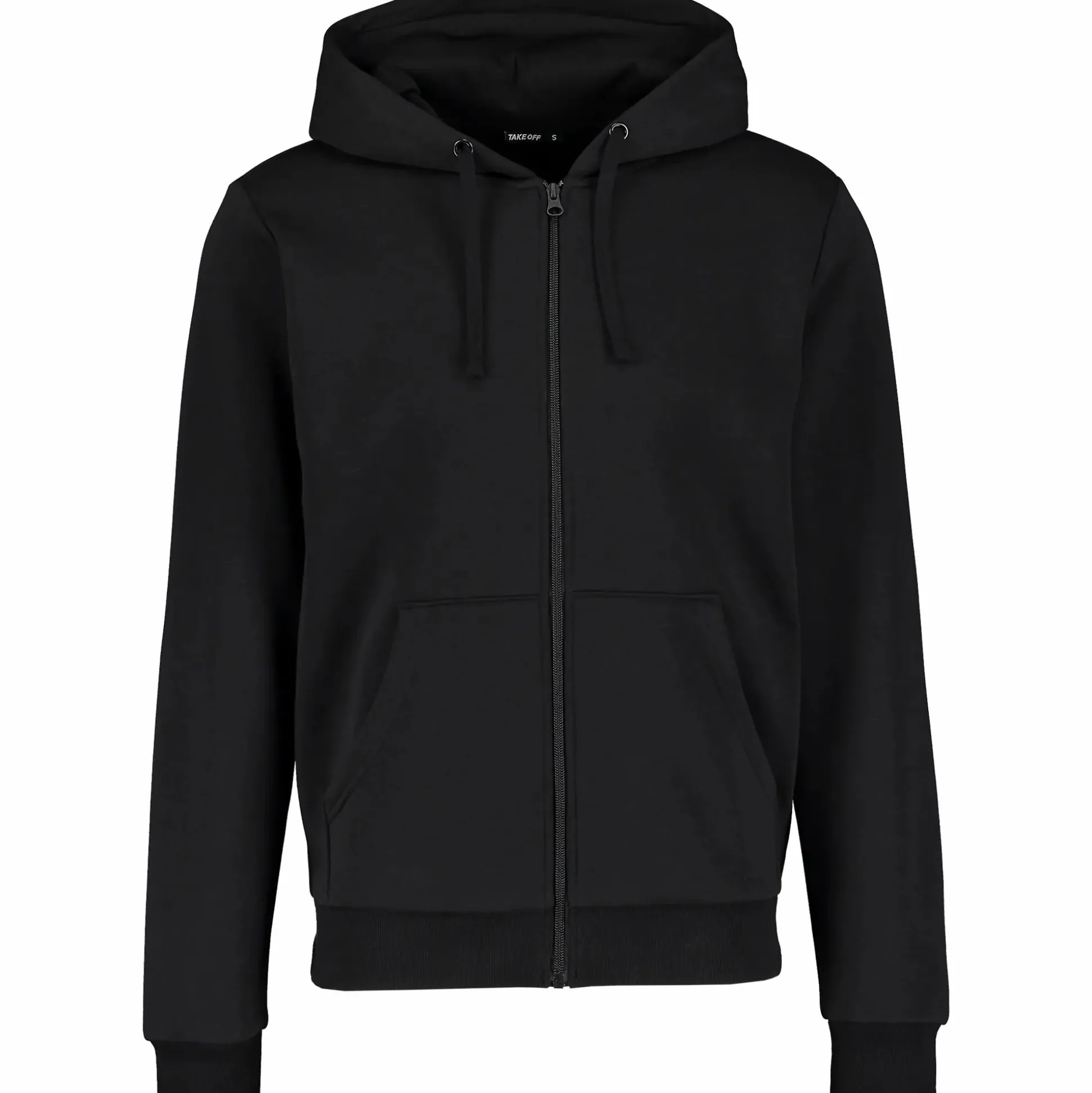 basic zip hood m