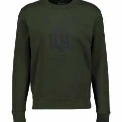 crew printed sweatshirt m