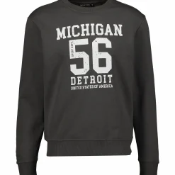 crew printed sweatshirt m