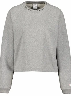 crewneck croptop sweatshirt