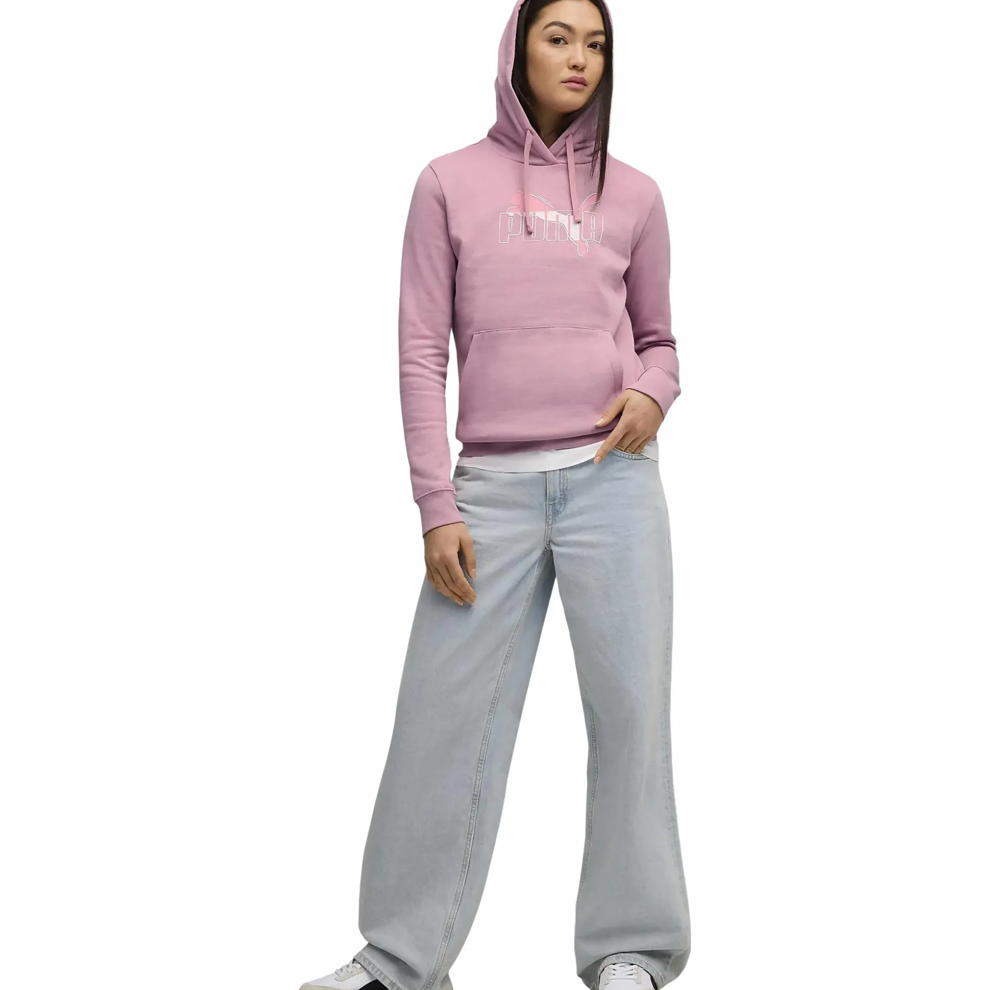 ess logo lab hoodie fl w