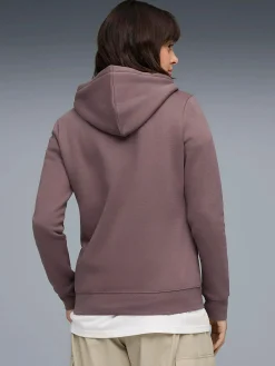 ess metallic hoodie w