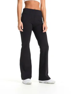 flare tights, leveälahkeiset treenitrikoot, naisten