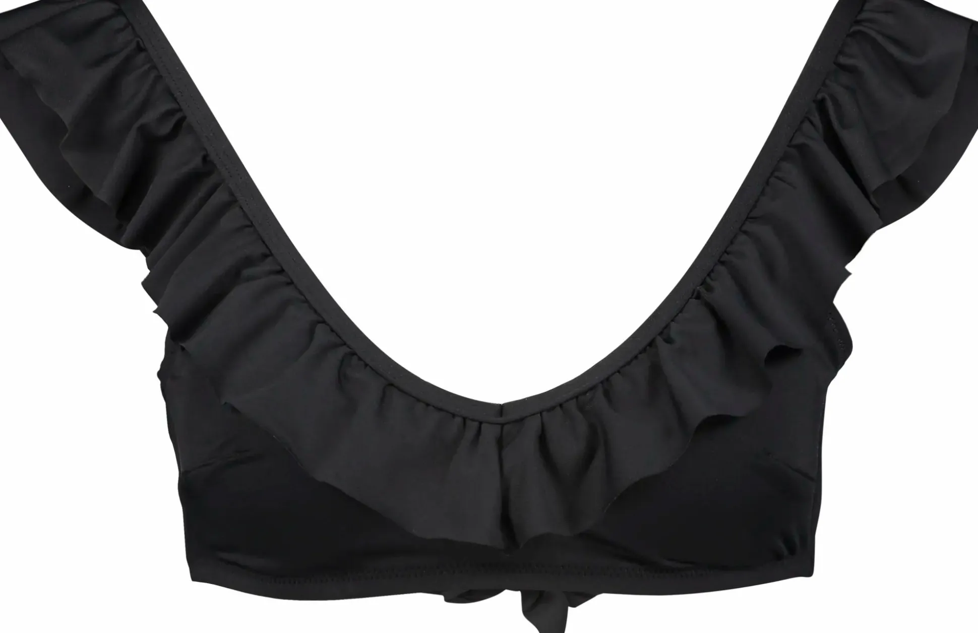 frill bikini top w