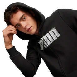 mass merch full zip hood m