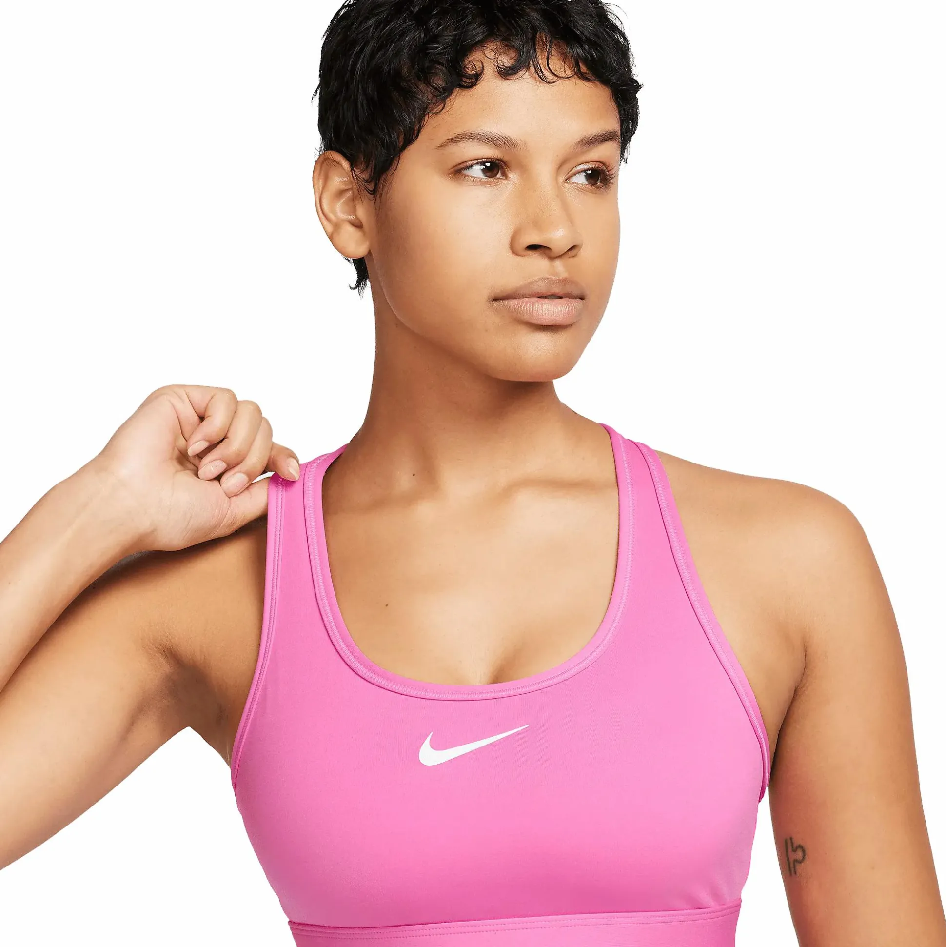 nike swoosh medium support women's