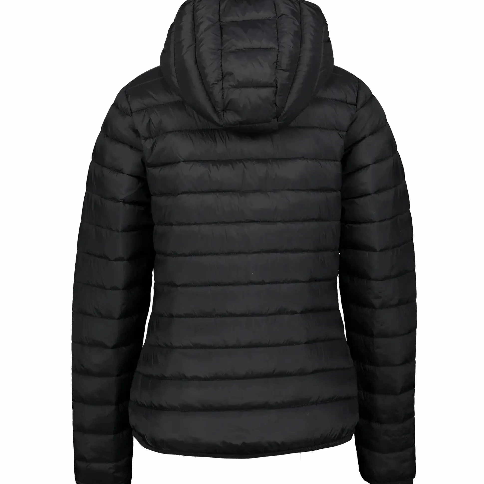 padded hood jacket w