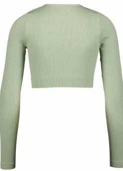 ribbed seamless cr ls w