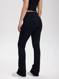 ribbed seamless tights w