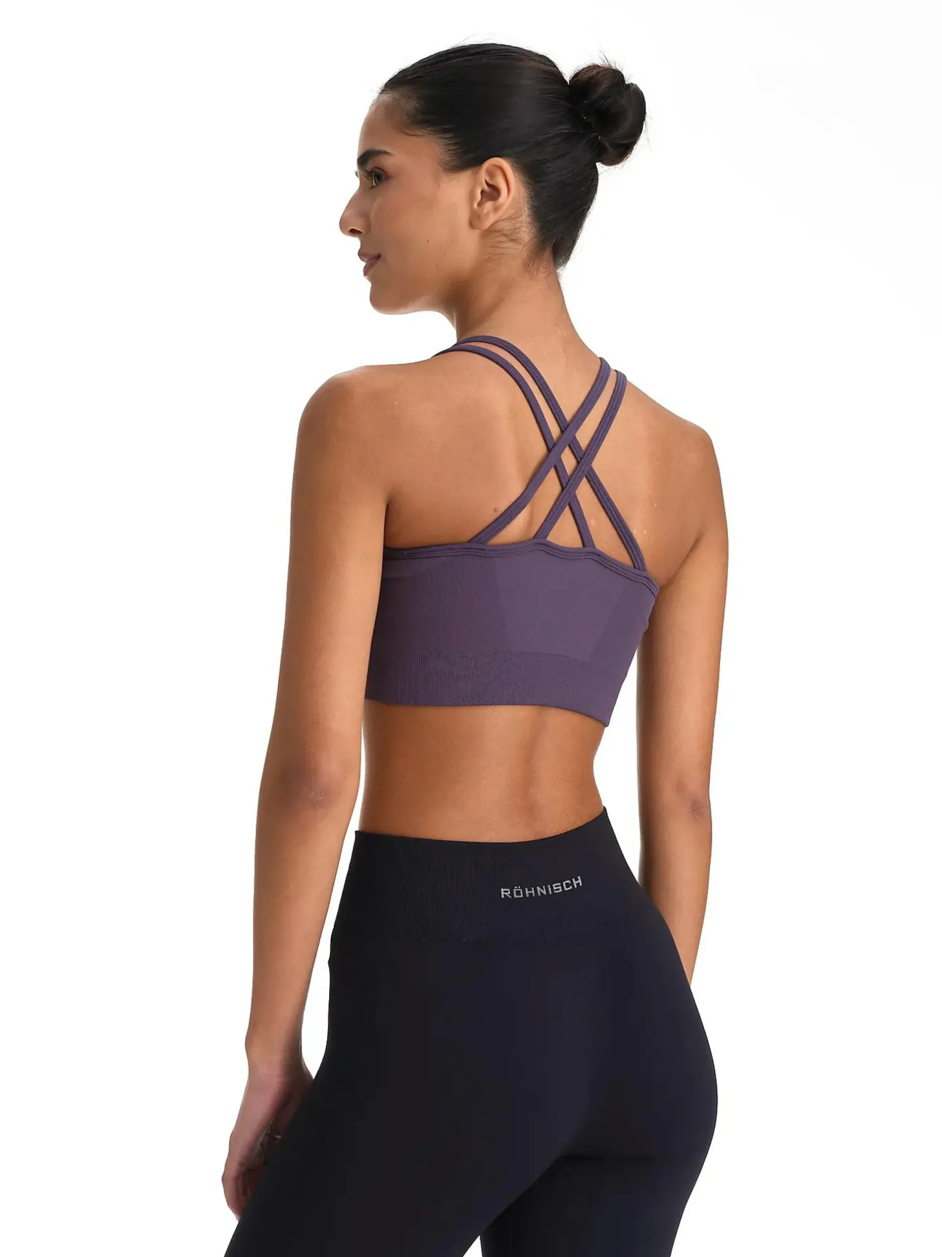 seamless sports bra w