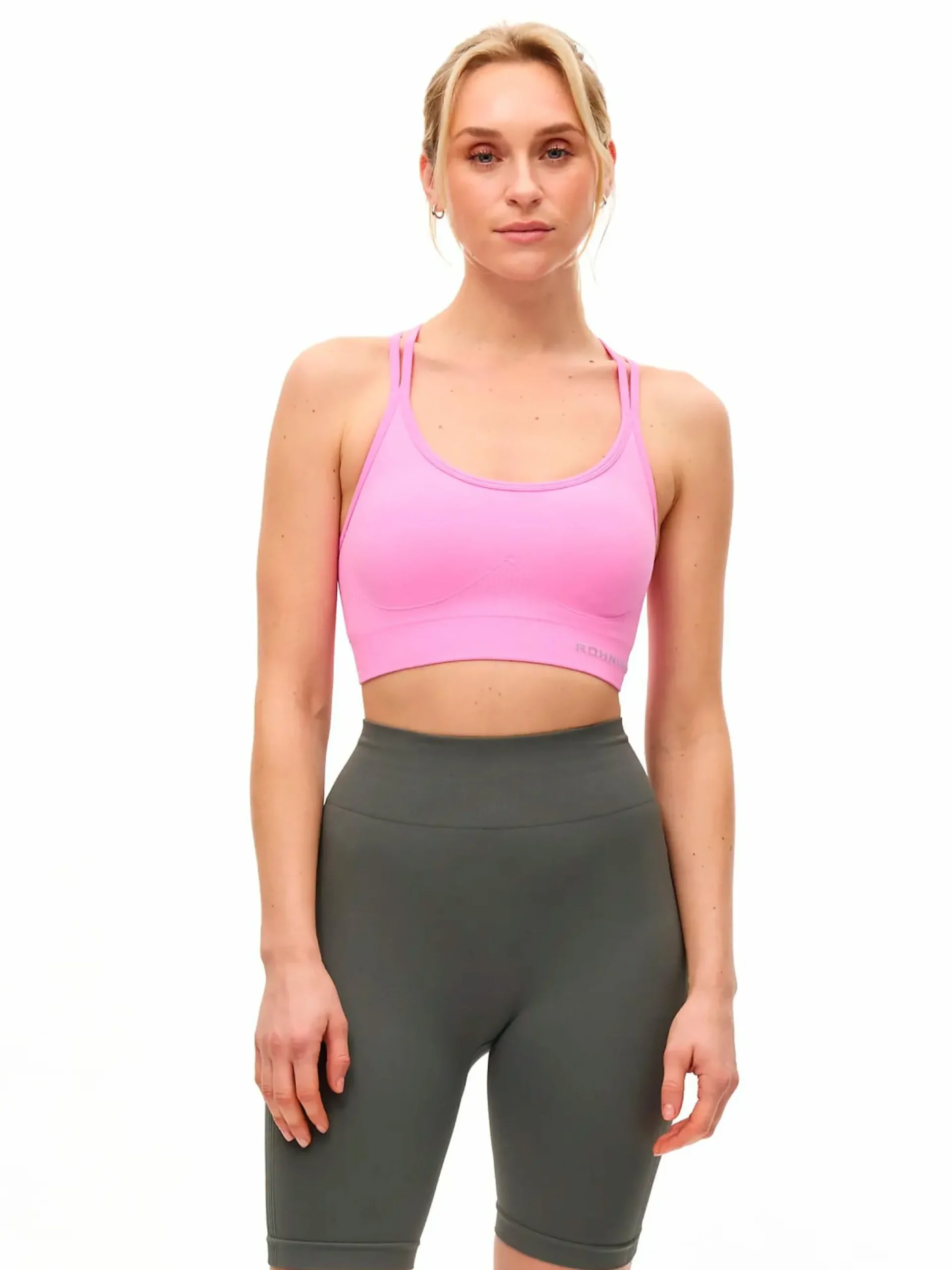 seamless sports bra w