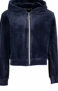 velour full zip jr
