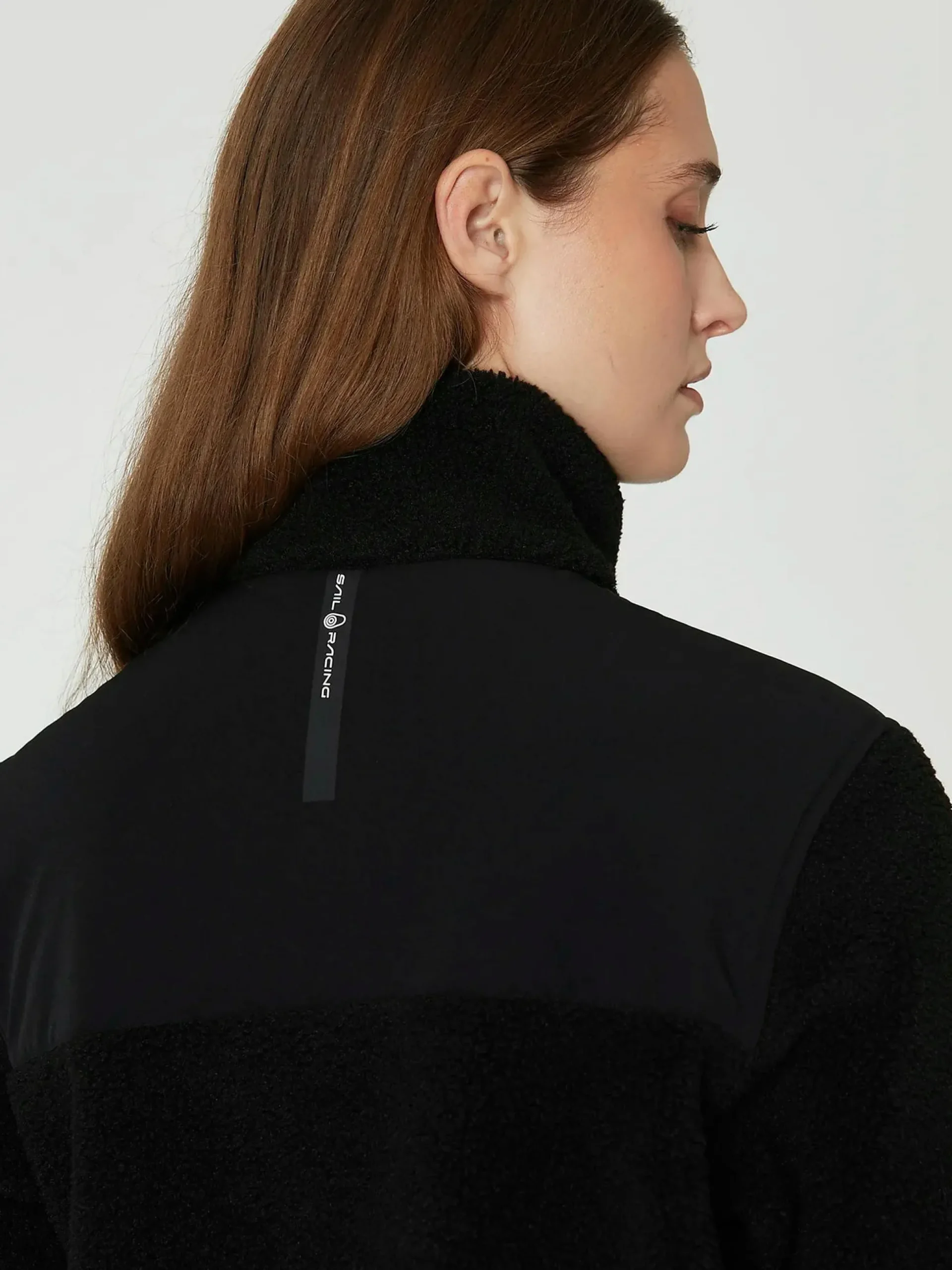 w gale pile half zip